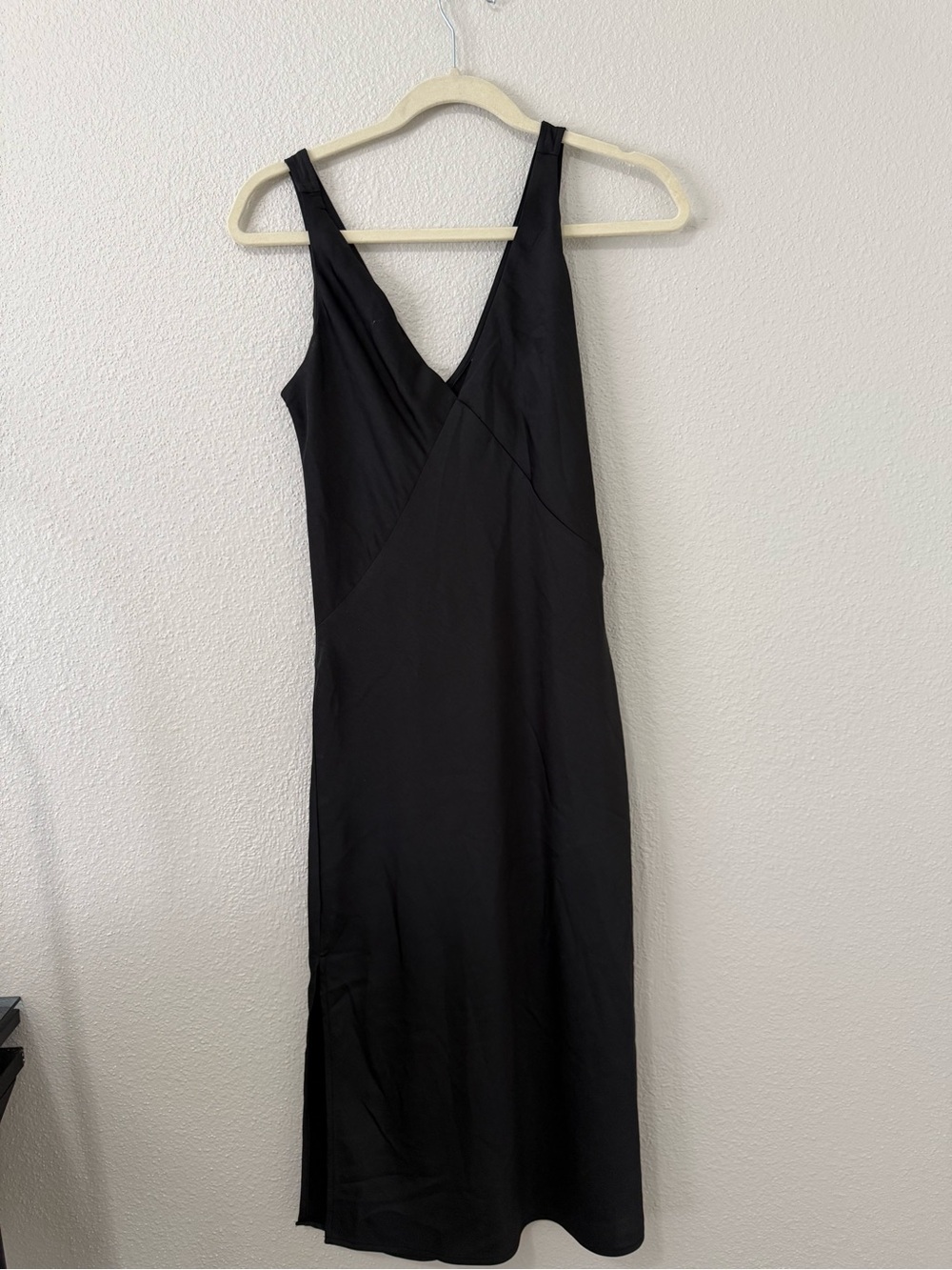 Target Black V-Neck Sleeveless Midi Dress